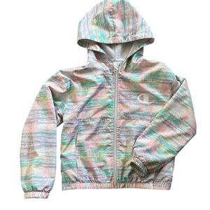 Kids Champion Pastel Multicolor Hooded Jacket